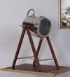 Belfast Study Lamp in Nickle Nickle Shade