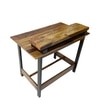 Asansol Sheesham Wood Study Computer Table In Teak Finish