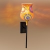Devansh Metal Electric Wall Light in Black Colour with Multi Shade Count of 1 Light