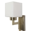 Eliante Modern Wall Lights Mild Steel & Fabric Material Antique & White Finish