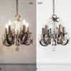 Fabia 3 Light Metal Chandelier