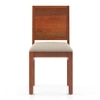 Atlas Dining Chairs Set Of 2 Finish Honey Colour Wheat Brown