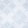 White Floral Cotton 400 Tc Flat Single Bed Size Bedsheet With 2 Pillow Covers