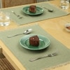 Hara Set Of 2 Placemats With Green Colour