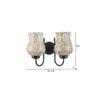 Paul Multicolour Glass Wall Light