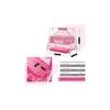 Ares Stainless Steel Baby Cradle with Mosquito Net  - Pink