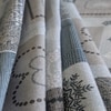 Pavi White & Blue Floral 400 TC Cotton Flat Queen Size Bedsheet with 2 Pillow Covers – Threads