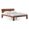 Marieta Bed Solid Wood King Size Bed In Teak Finish