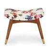 Zuno Multicolor Floral Print Seating Stool