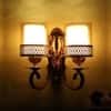Eliante Zyla Antique Gold Iron Wall Light With E27 Holder In Antique Gold Colour