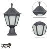 Stratford Outdoor Gate Pillar Light Die Cast Aluminium In Black Finish