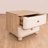 Neo Kyoto Bedside in White Finish