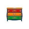 LysanderSolid Wood Hand Painted Chest Of Drawer in MultiColour
