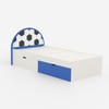 Sweet Slumber Kids Single Bed in Football Theme