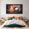 The Castle Decor Sports Art Wall Painting Wooden Framed Digital Painting 27x48 Inch (Style 3)