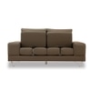 Benjamin 2 Seater Leatherette Sole in Ash Grey Colour