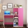 Marvel Study Table In Frosty White And Pink