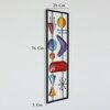W-Suki Abstract Metal Wall Decor in Multicolor Set of 1