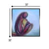 Folk Canvas Wall Prints Canvas Wall Prints Set of 2 Multicolor Matte