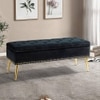 Kajana 2 Ottoman with Storage Color in Black