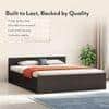 Sadie King Size Box Storage Bed In Dark Wenge Finish