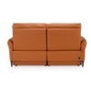 Orchard Three Seater Motorized Leather Recliner in Savana Tan Brown Colour