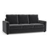 Apollo Compact Sofa Set (Colour : Pebble Grey, Cushion : Hard, Back Type : High Back, Seater : 3+2+1)