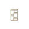 WOODENMOOD Rectangular Wall Rack
