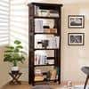 Rhodes Solid Wood Bookshelf in Mahogany Finish