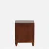 Rehan 3 Drawer Bed Side in Honey Finish