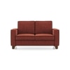 Apollo Neo Sofa (Colour : Dark Coral, Seating Capacity : 2 Seater, Cushion Type : Hard, Back Height : Regular Back)