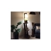 Julia Beige Jute Floor Lamp with Beige Jute Base