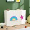 Unicorn'S Playground Cabinet Storage In White Colour