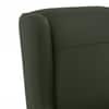 Aile Lounge chair In Olive Leatherette