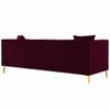 Haruko Fabric Sofa - Maroon