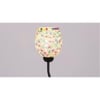 Winston Black Glass Shade Floor Lamp