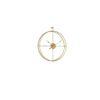 Gold round Wall clock