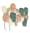 W-Fraser Abstract Metal Wall Decor in Multicolor Set of 1