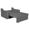 Step  Pull Out Sofa cum Bed  in Dark Grey Colour