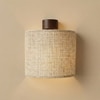 Gimli Brown Solid Wood Wall Lights