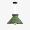 Jules Handcrafted Hanging Lamp Green