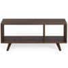 Taury Small Engineered Wood Coffee Center Sofa Tea/Teapoy Console Table (Brown Maple)