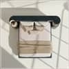 Regalis Block-Leg Panel King Size Bed in Velvet With Oak wood Frame & Hydraulic Storage