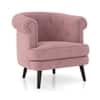 Bardot Lounge Chair in Desert Rose Colour