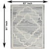 Meridian Ikat Carpet Size 7.7x5.3 ft.