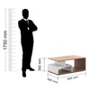 Max Centre Table Choko Walnut