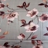 Kian Coffee Floral 400 TC Cotton Flat Super King Size Bedsheet with 2 Pillow Covers – Threads