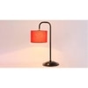 Hope Orange cotton Shade Iron Table Lamp