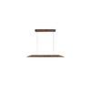 Venus 36 Brown Solid Wood Single Hanging Light
