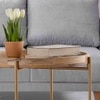 Metalsmith Solid Wood Side Table in Gold Finish